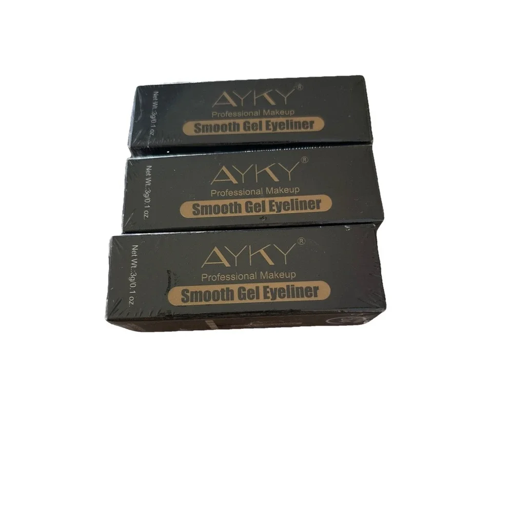 (3) Ayky Long Wear Gel Eye Liner~04 Black~Waterproof ~New  ~TIKTOK VIRAL